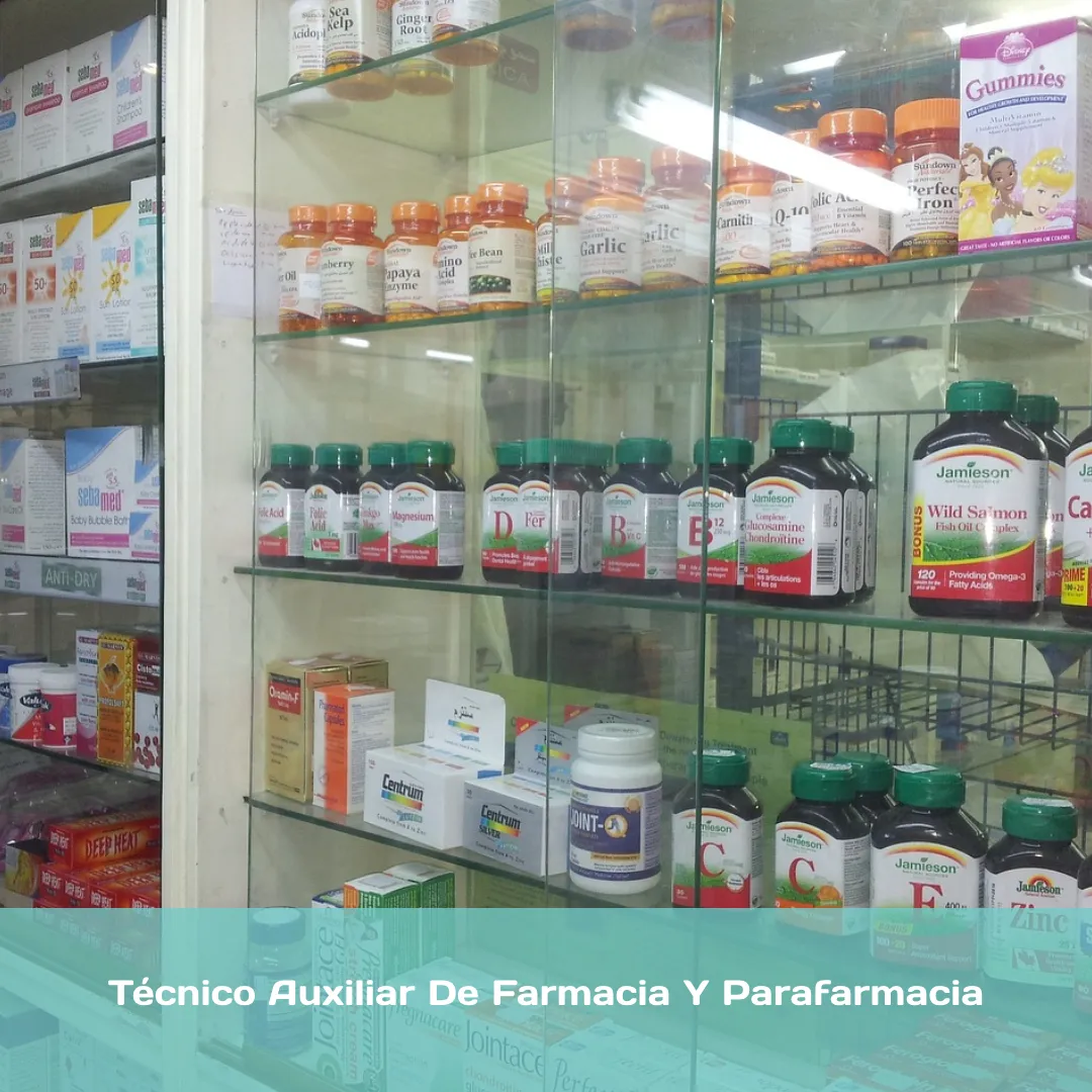 Curso de Técnico Auxiliar de Farmacia y Parafarmacia con Prácticas